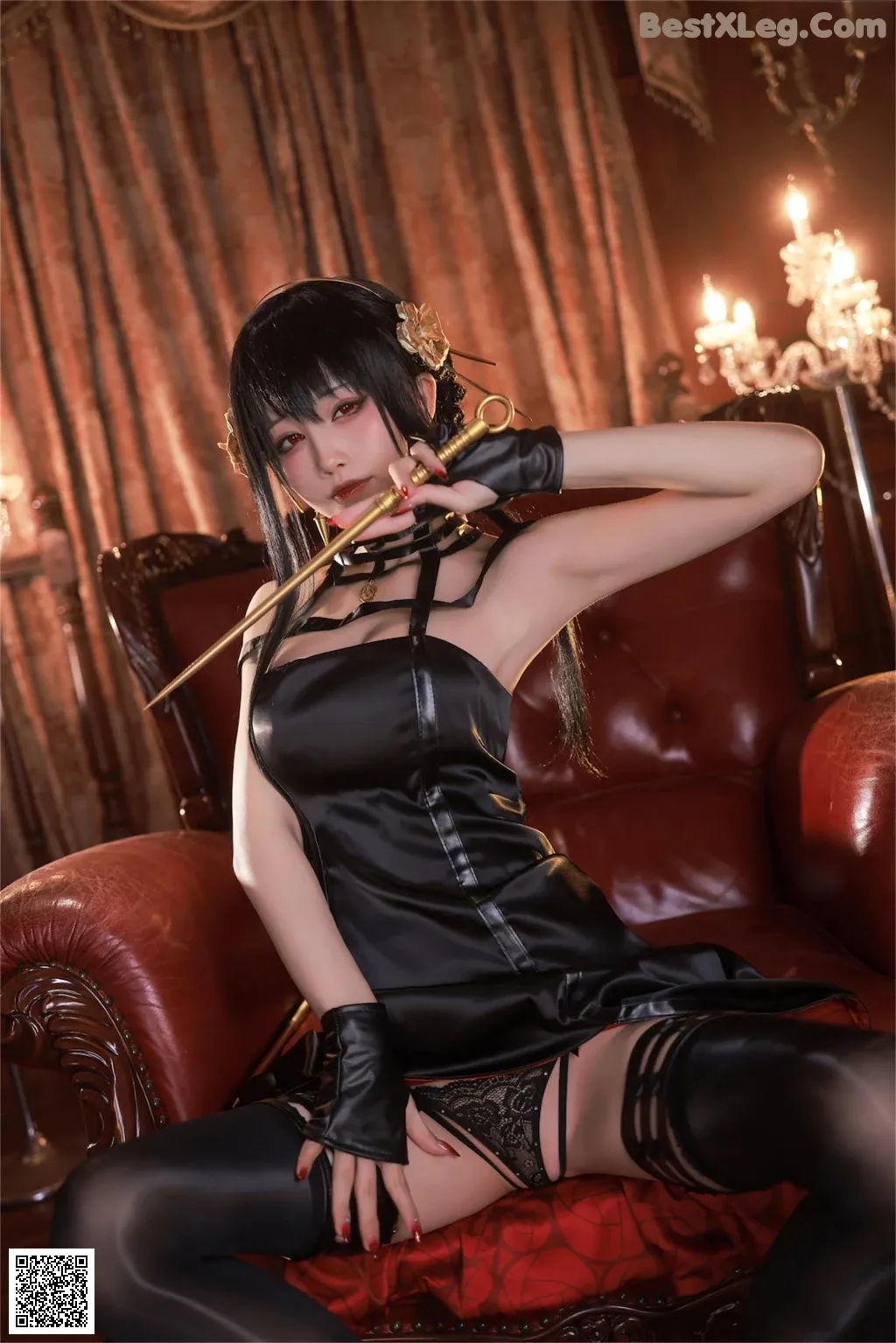 View - Coser@Aqua Vol.124: 约尔黑礼服 (64 photos) - ArtXGirl.com